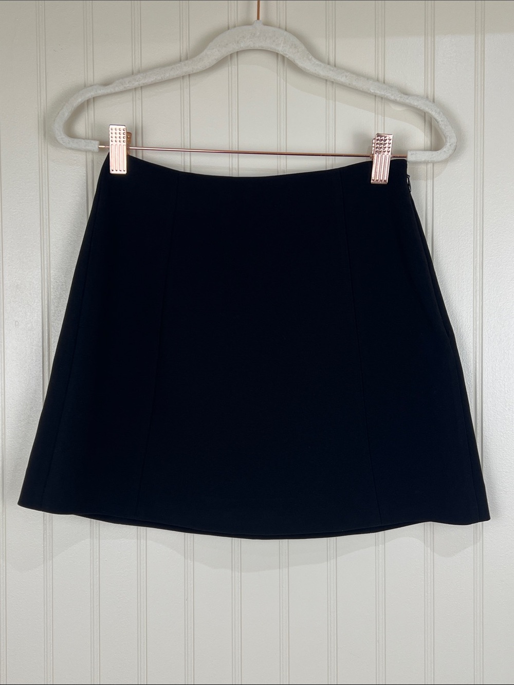 Aritzia Babaton Black Mini Skirt Size 0